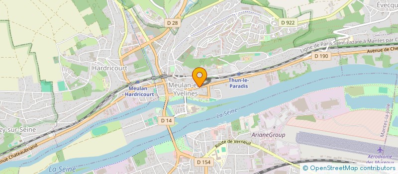 localisation de l'entreprise MONSIEUR ERIC POQUE  MEULAN-EN-YVELINES