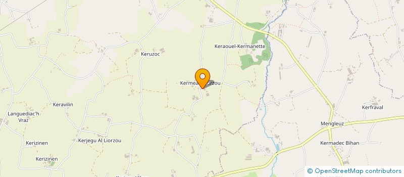 localisation de l'entreprise MONSIEUR ERIC PORHEL  PLOUNEVEZ-LOCHRIST