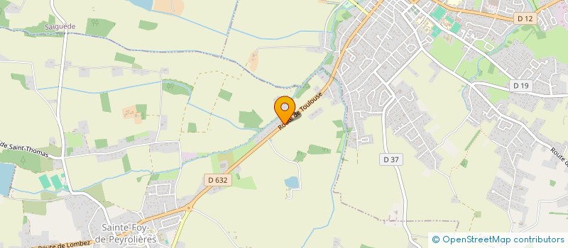 localisation de l'entreprise MONSIEUR ERIC PORTELLI  SAINTE-FOY-DE-PEYROLIERES