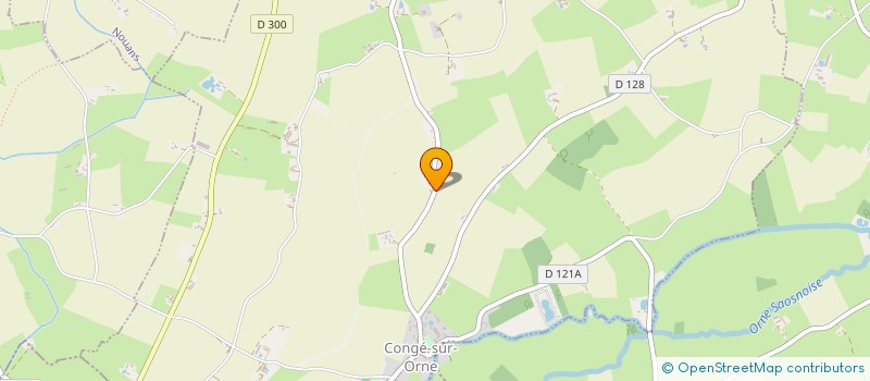 localisation de l'entreprise MONSIEUR ERIC POTIER  CONGE-SUR-ORNE