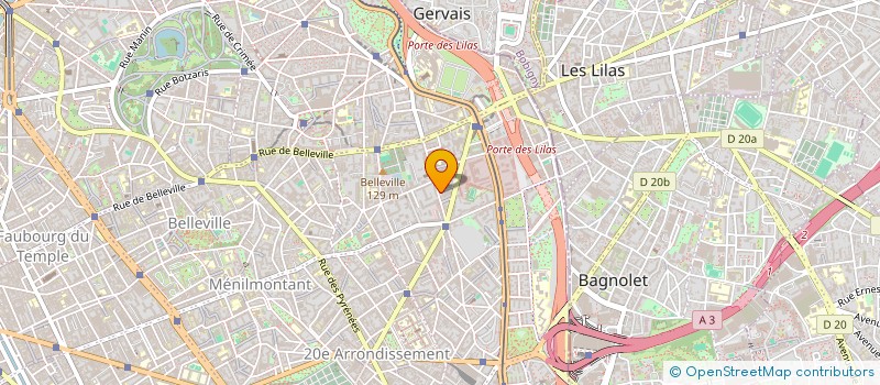 localisation de l'entreprise MONSIEUR ERIC POUGEAU  PARIS