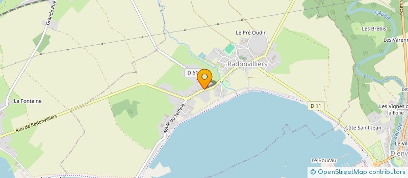 localisation de l'entreprise MONSIEUR ERIC POUGIN à BLAINCOURT-SUR-AUBE