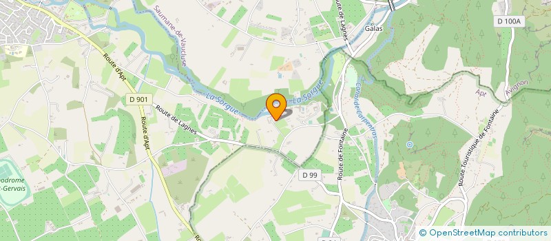 localisation de l'entreprise MONSIEUR ERIC POUILLE  L'ISLE-SUR-LA-SORGUE