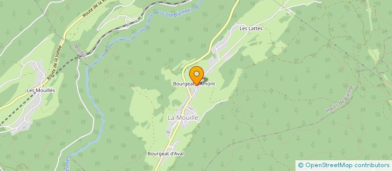 localisation de l'entreprise MONSIEUR ERIC POUSSIN  HAUTS DE BIENNE