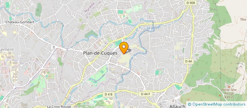 localisation de l'entreprise MONSIEUR ERIC POUTIER à PLAN-DE-CUQUES