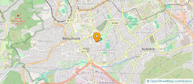 localisation de l'entreprise MONSIEUR ERIC POUYET-POULET à BEAUMONT