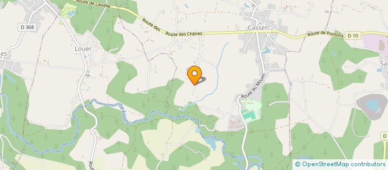 localisation de l'entreprise MONSIEUR ERIC POYARDON  POYARTIN