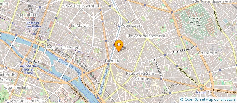 localisation de l'entreprise MONSIEUR ERIC PREUD'HOMME  PARIS