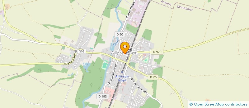 localisation de l'entreprise MONSIEUR ERIC PREVOST à AILLY-SUR-NOYE