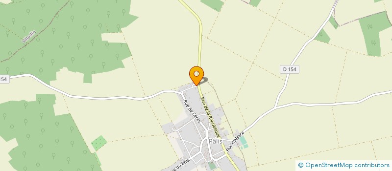 localisation de l'entreprise MONSIEUR ERIC PRINCEN  AIX-VILLEMAUR-PALIS