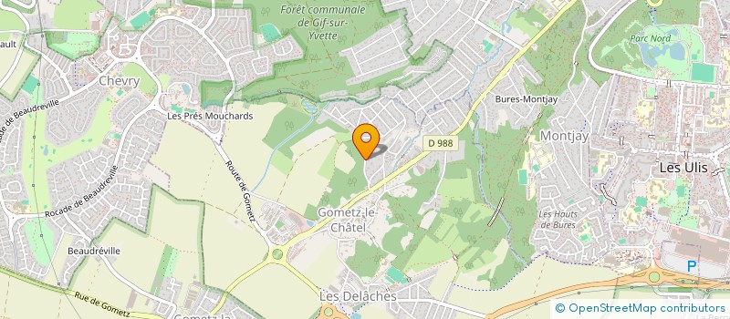 localisation de l'entreprise MONSIEUR ERIC PROST  GOMETZ-LE-CHATEL