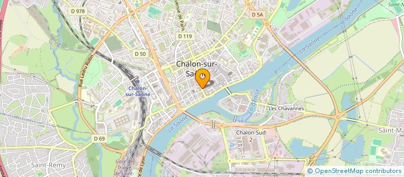 localisation de l'entreprise MONSIEUR ERIC PROST  CHALON-SUR-SAONE