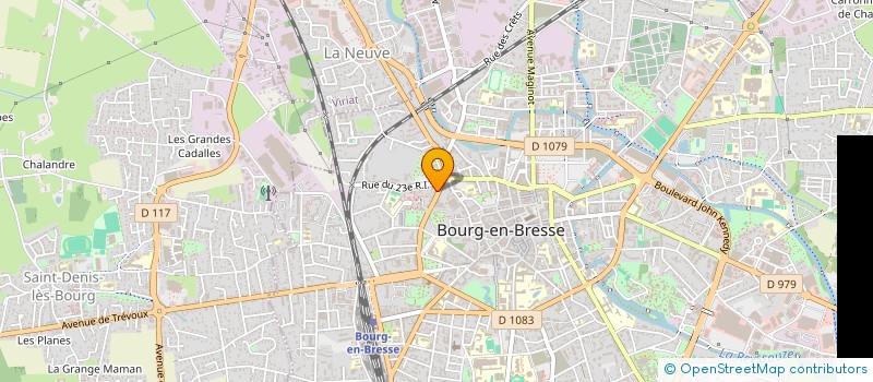 localisation de l'entreprise MONSIEUR ERIC PROST ROMAND à BOURG-EN-BRESSE