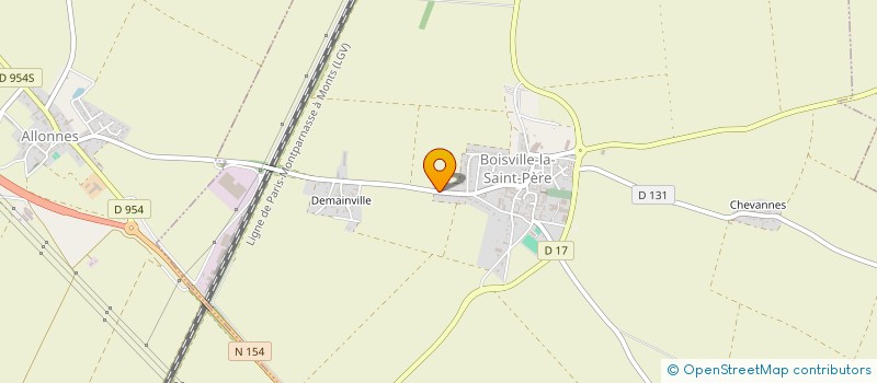 localisation de l'entreprise MONSIEUR ERIC PROUST à LES VILLAGES VOVEENS
