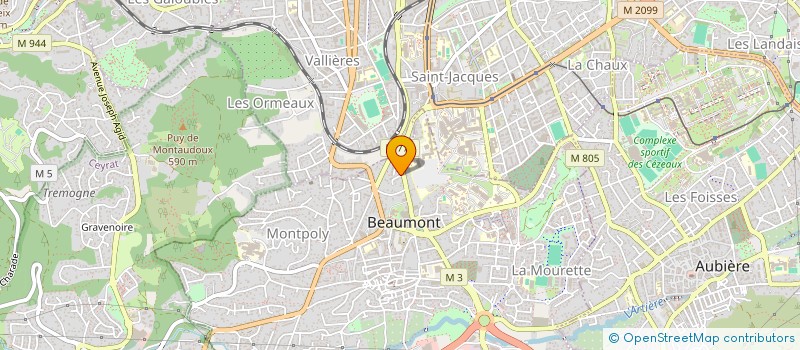 localisation de l'entreprise MONSIEUR ERIC PROVENCHERE à BEAUMONT