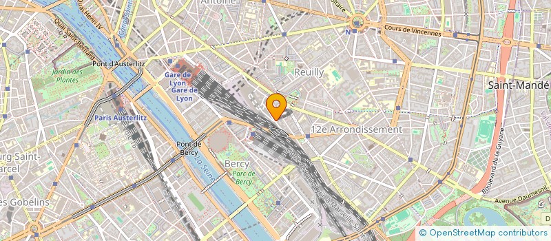 localisation de l'entreprise MONSIEUR ERIC PROVOST  PARIS