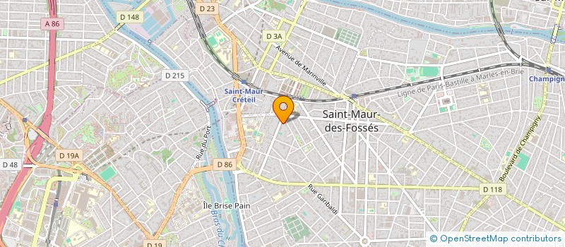 localisation de l'entreprise MONSIEUR ERIC PRUD'HOMME à SAINT-MAUR-DES-FOSSES