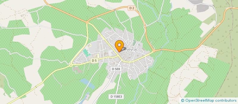 localisation de l'entreprise MONSIEUR ERIC PRUNAC à VILLEVEYRAC