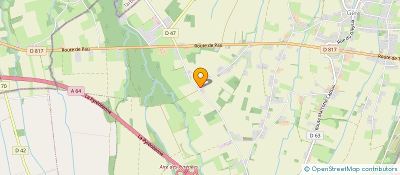 localisation de l'entreprise MONSIEUR ERIC PRUYAU  GER