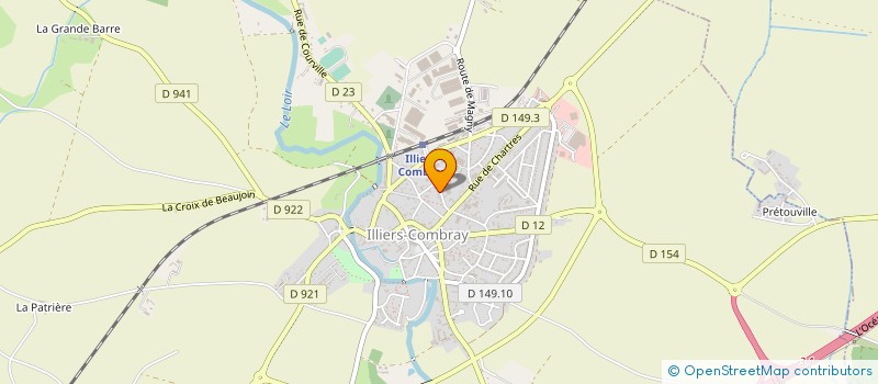 localisation de l'entreprise MONSIEUR ERIC PRZYBYLAK à CHARTRES