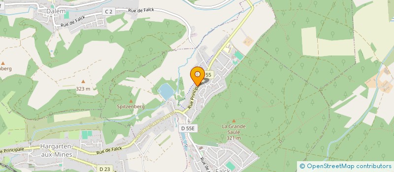 localisation de l'entreprise MONSIEUR ERIC PUC  HARGARTEN-AUX-MINES