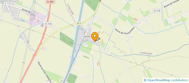 localisation de l'entreprise MONSIEUR ERIC QUENSON  MERCKEGHEM