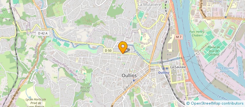 localisation de l'entreprise MONSIEUR ERIC QUENTIN à OULLINS-PIERRE-BENITE