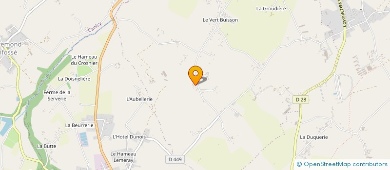 localisation de l'entreprise MONSIEUR ERIC QUETEL  BOURGVALLEES