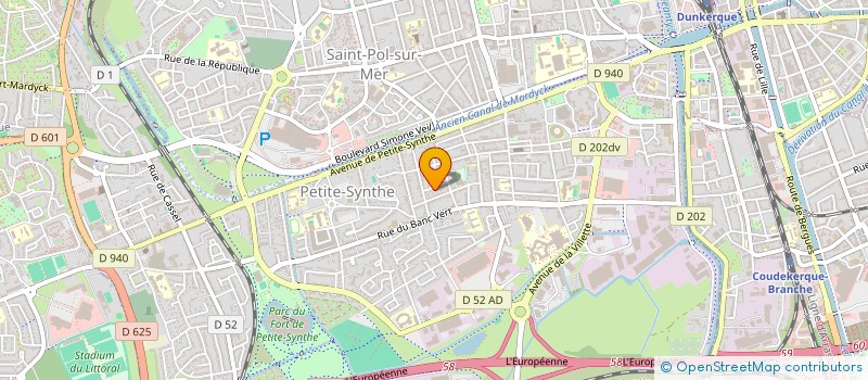 localisation de l'entreprise MONSIEUR ERIC QUETSTROY à DUNKERQUE