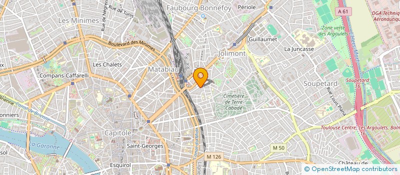 localisation de l'entreprise MONSIEUR ERIC RABBIN à TOULOUSE