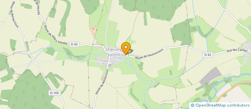 localisation de l'entreprise MONSIEUR ERIC RACLOT  CONFRACOURT