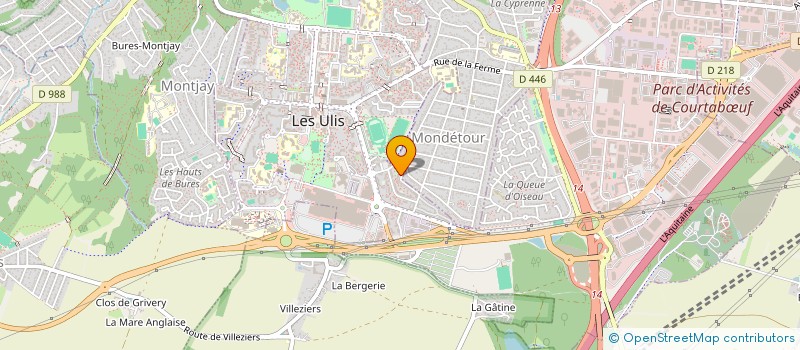 localisation de l'entreprise MONSIEUR ERIC RAJERISON à LES ULIS