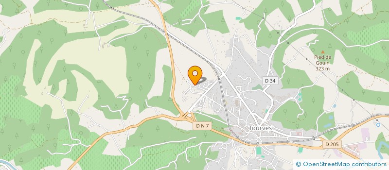 localisation de l'entreprise MONSIEUR ERIC RANDAZZO à TOURVES