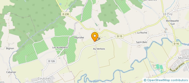 localisation de l'entreprise MONSIEUR ERIC RANDOLPH  LE PUY