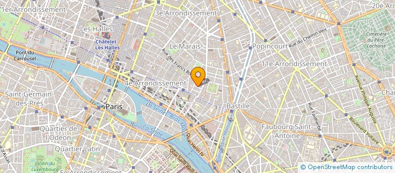 localisation de l'entreprise MONSIEUR ERIC RAOULT  PARIS