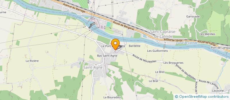 localisation de l'entreprise MONSIEUR ERIC RAOULT à SAINT-AGNE