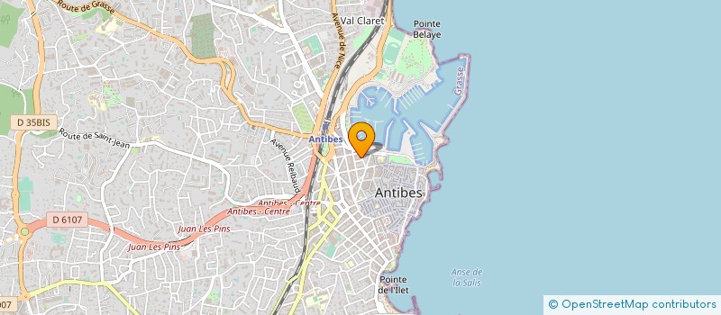 localisation de l'entreprise MONSIEUR ERIC RASSEZ  VALLAURIS