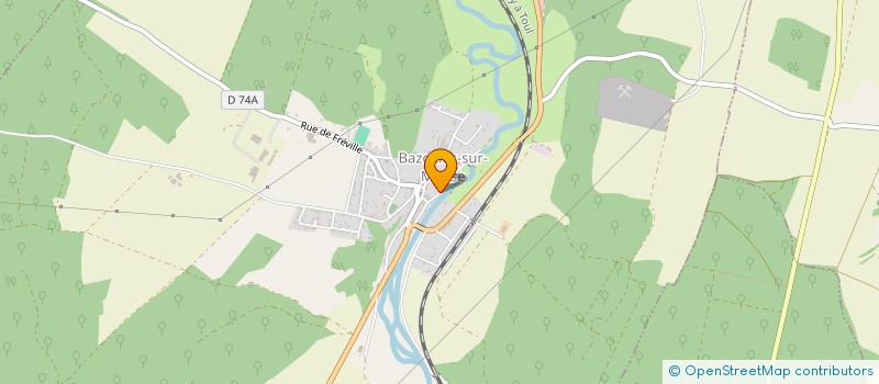 localisation de l'entreprise MONSIEUR ERIC RAT  BAZOILLES-SUR-MEUSE