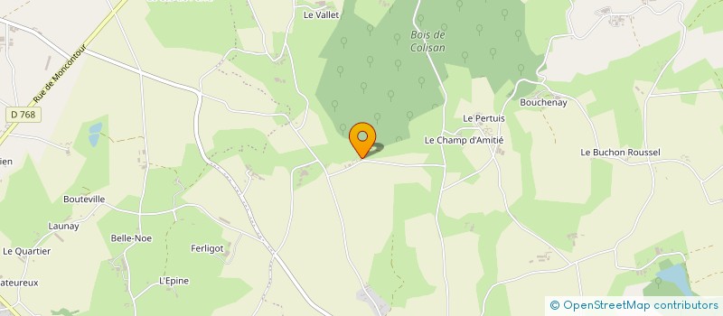localisation de l'entreprise MONSIEUR ERIC RAULT à PLOUGUENAST-LANGAST