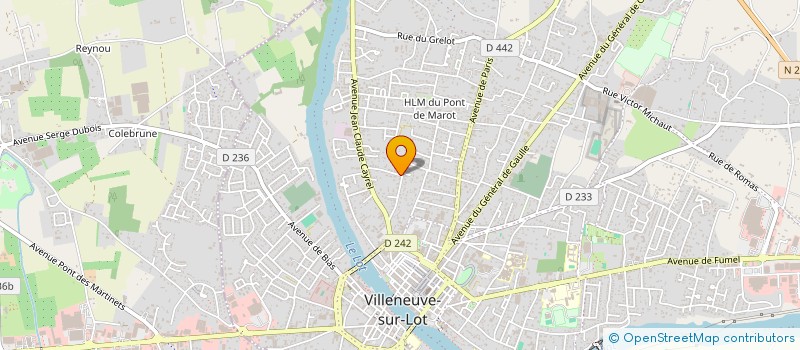 localisation de l'entreprise MONSIEUR ERIC REALES  VILLENEUVE-SUR-LOT