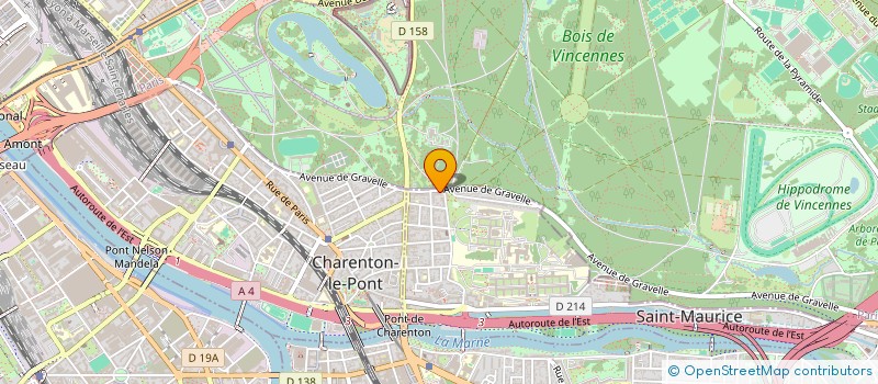 localisation de l'entreprise MONSIEUR ERIC REBUT  SAINT-MAURICE