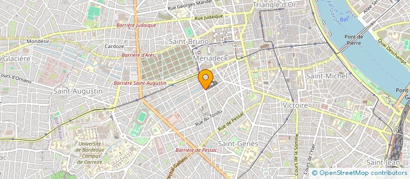 localisation de l'entreprise MONSIEUR ERIC REMARK à BORDEAUX