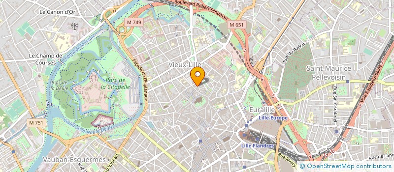 localisation de l'entreprise MONSIEUR ERIC REMBARZ  LILLE