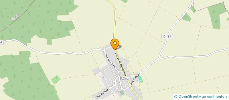 localisation de l'entreprise MONSIEUR ERIC REMY  AIX-VILLEMAUR-PALIS