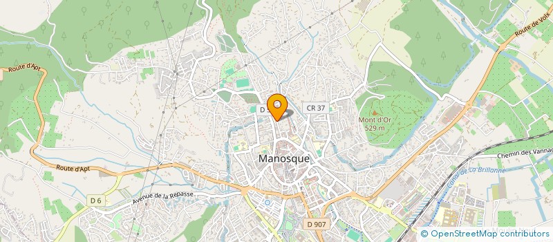 localisation de l'entreprise MONSIEUR ERIC RENASSIA à MANOSQUE