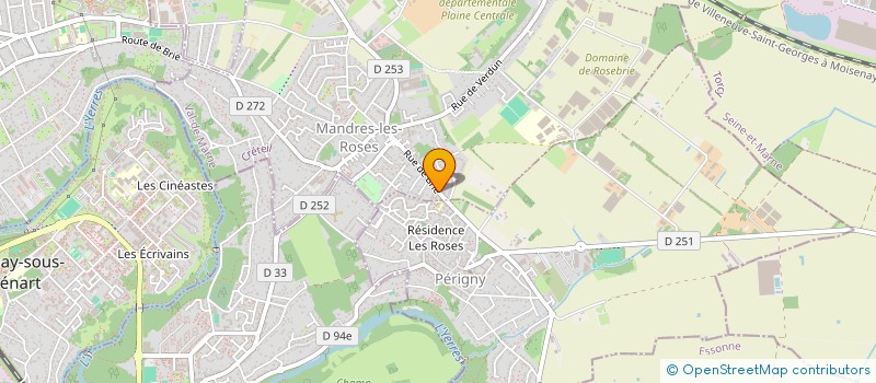 localisation de l'entreprise MONSIEUR ERIC RENAUDIN BLANCHARD  MANDRES-LES-ROSES