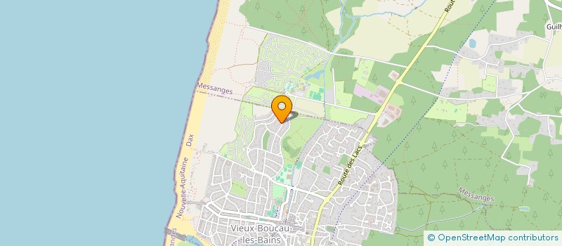 localisation de l'entreprise MONSIEUR ERIC RENAULT  VIEUX-BOUCAU-LES-BAINS