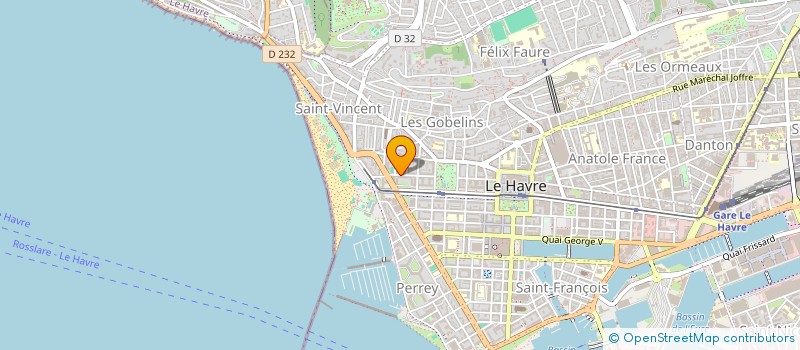 localisation de l'entreprise MONSIEUR ERIC RENAUX à LE HAVRE