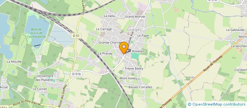 localisation de l'entreprise MONSIEUR ERIC RENEBON à SAINT-JEAN-SUR-VEYLE