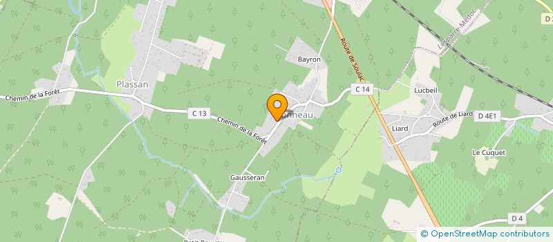 localisation de l'entreprise MONSIEUR ERIC RENOM  LESPARRE-MEDOC